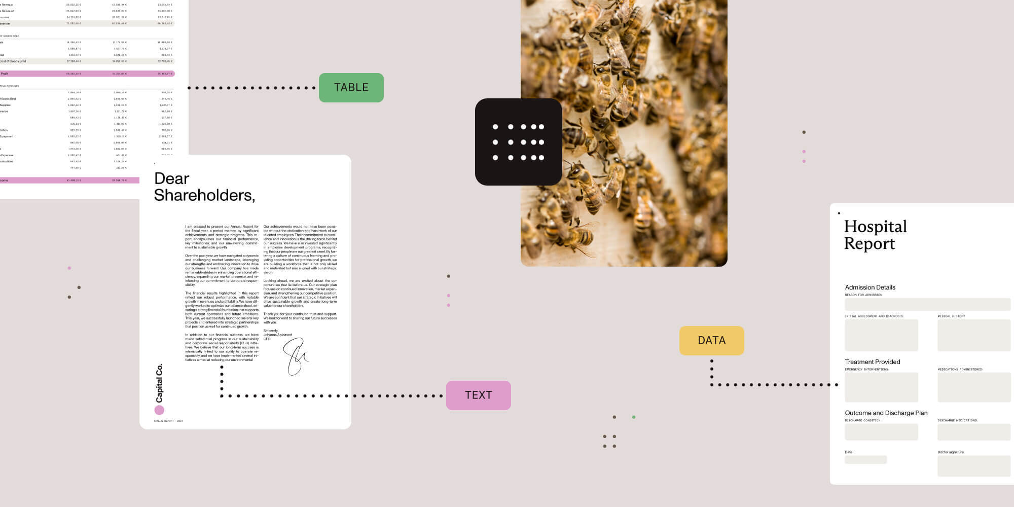 Illustration: Effective PDF data extraction tools for developers