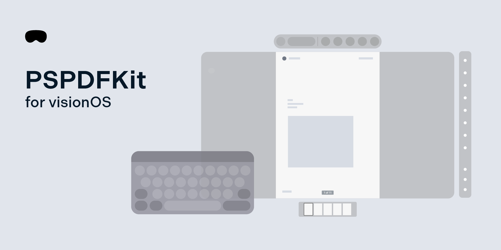 Illustration: Introducing PSPDFKit for visionOS