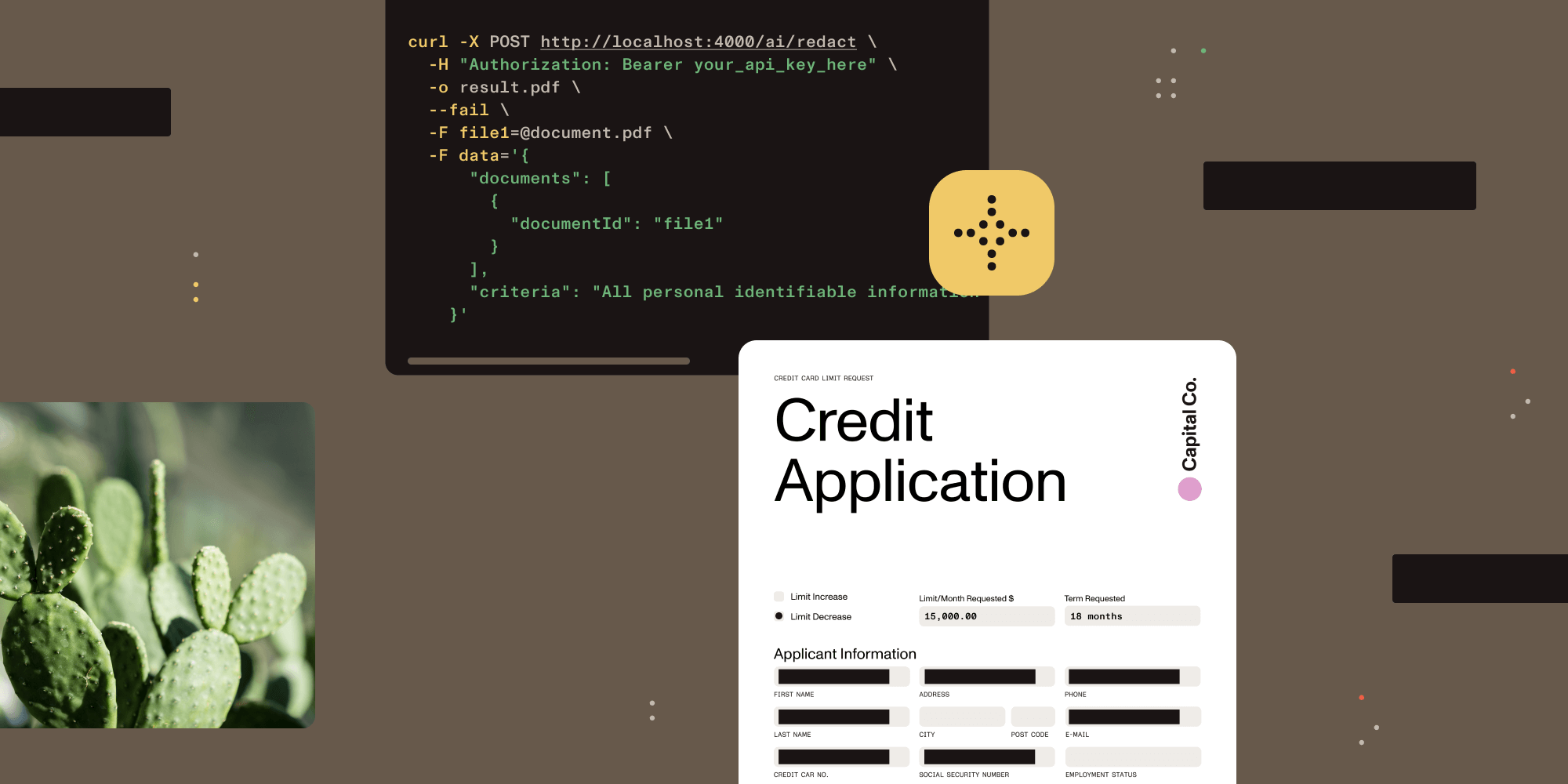 Illustration: From black boxes to smart blurs: AI redaction sets a new document security baseline in DWS Processor API