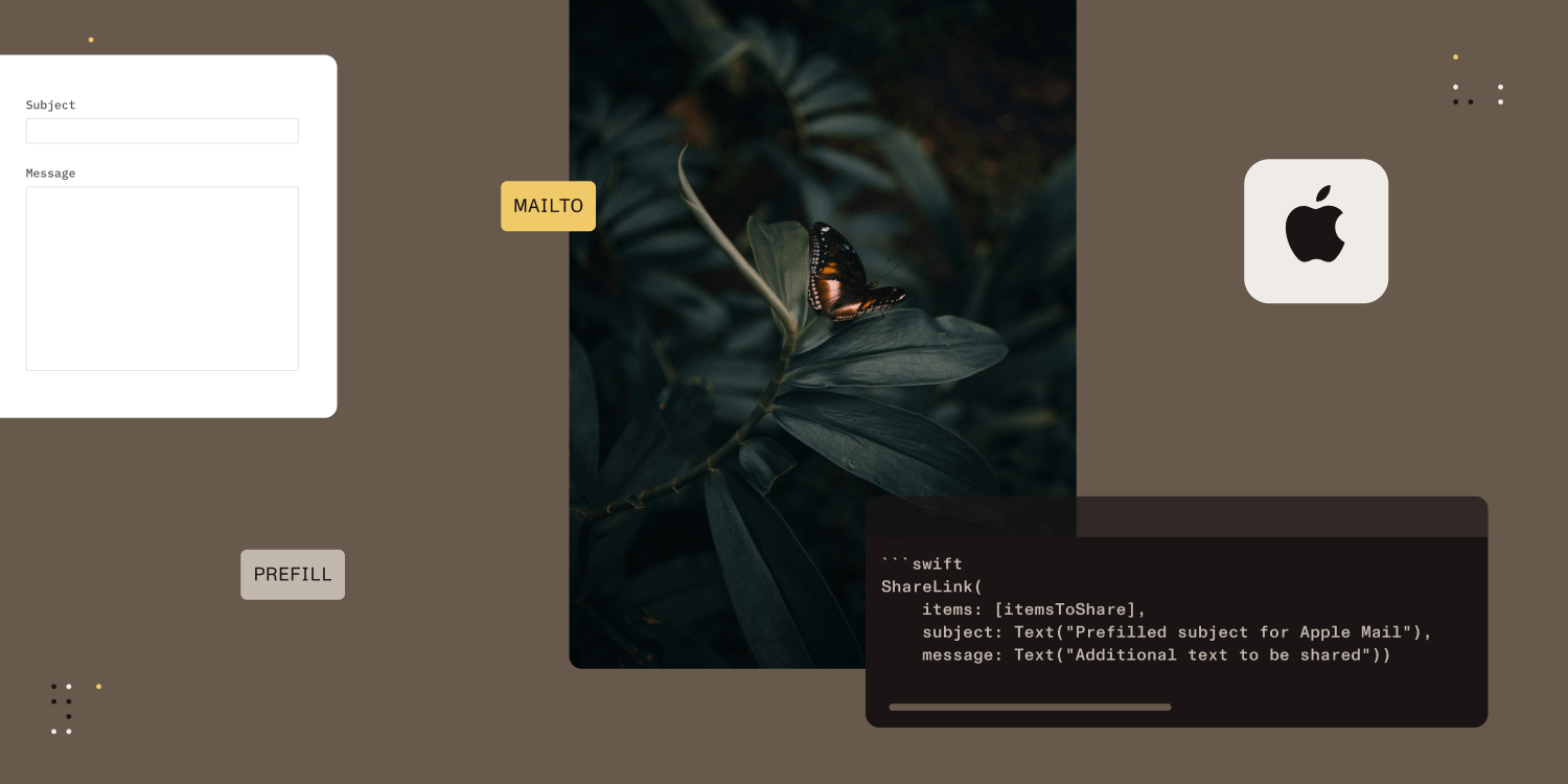 Illustration: Choosing the best way to send emails in an iOS app