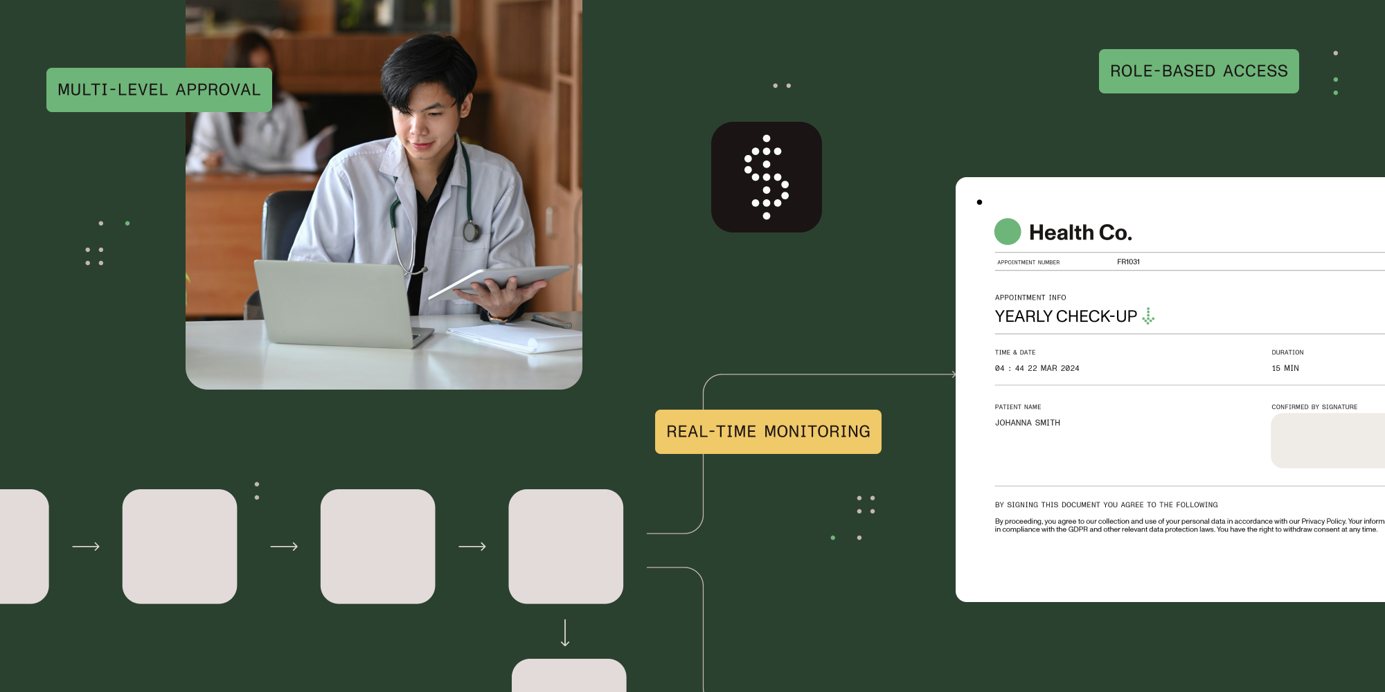 Illustration: Reducing fraud and manual errors in healthcare payments with AP automation