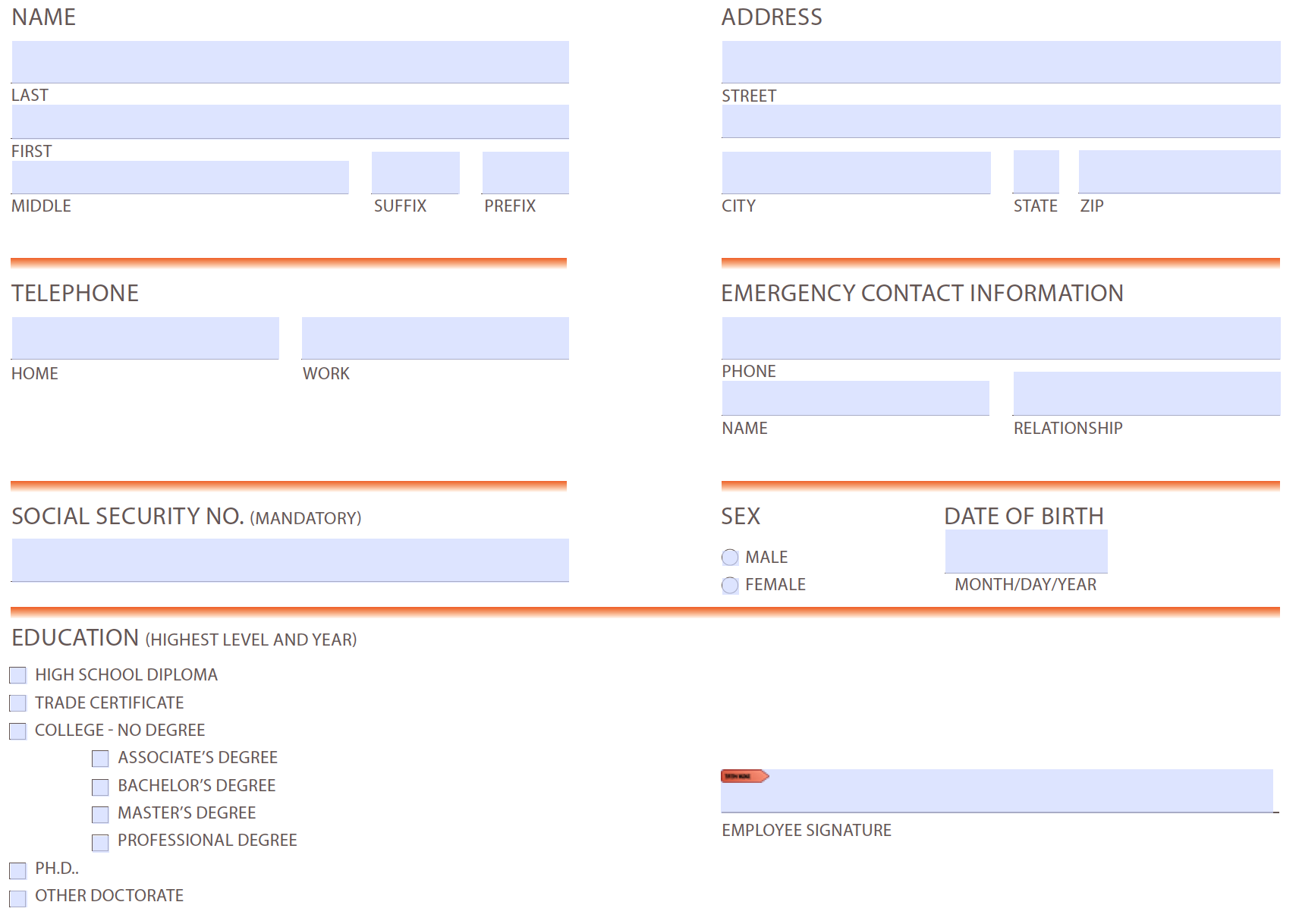 PDF Form