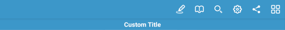 Main Toolbar Android