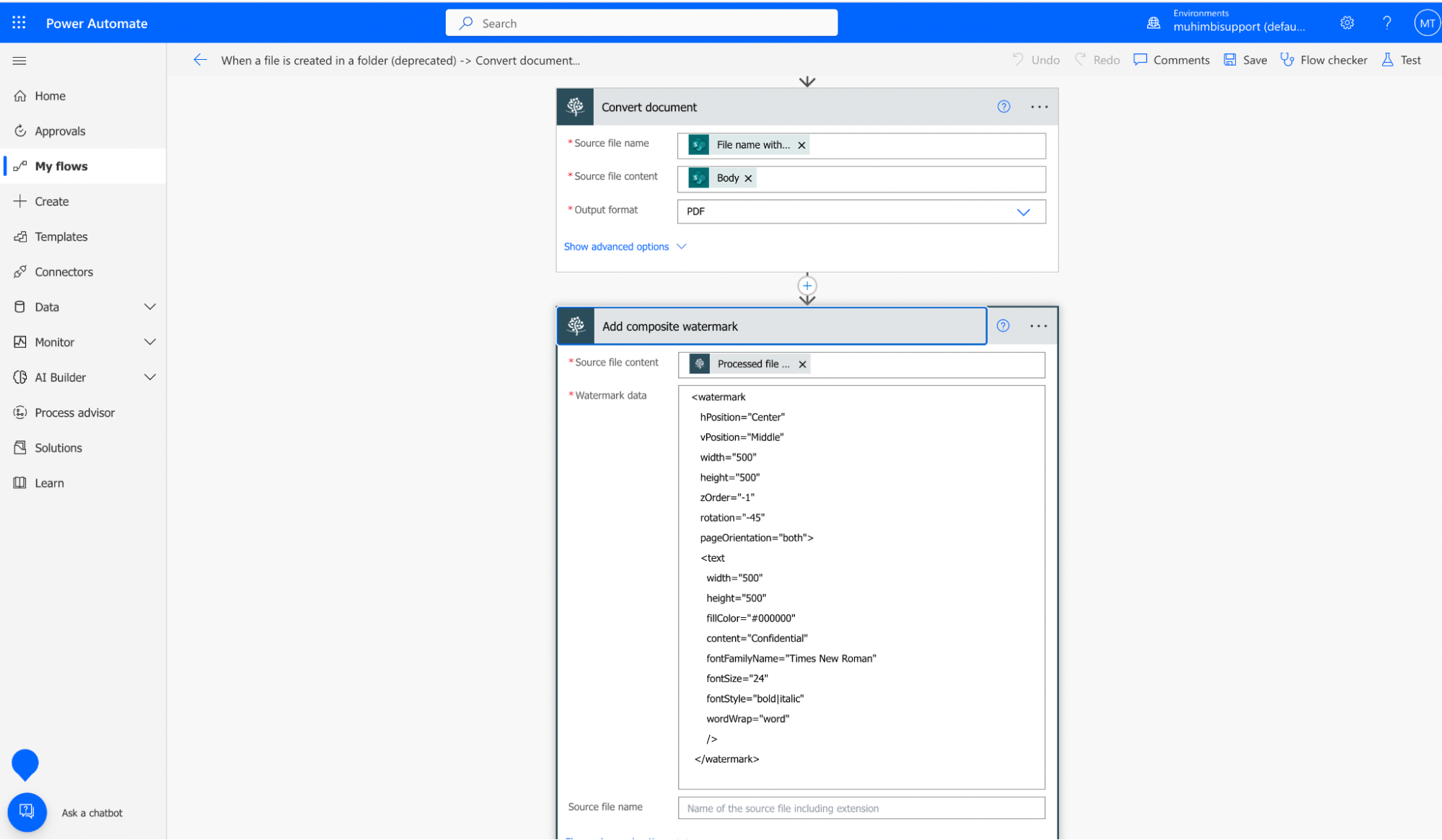 convert document