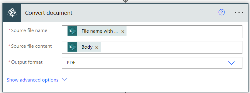convert to pdf